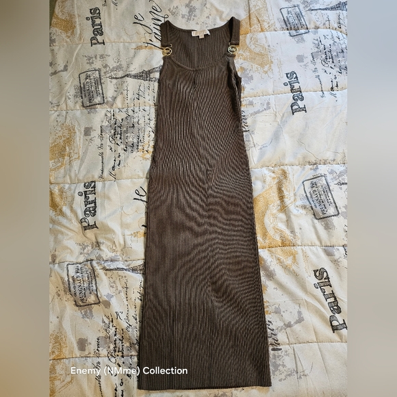 MICHAEL Michael Kors Dresses & Skirts - Michael Kors olive green Ribbed Dress